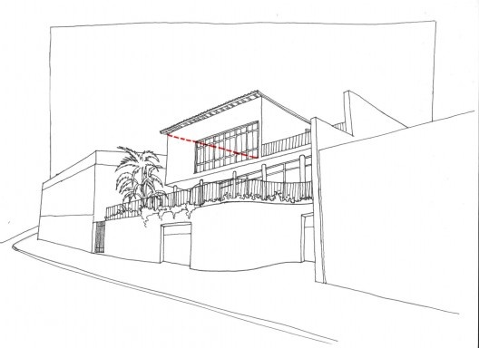 Perspectiva fachada traçado regulador João Villaça