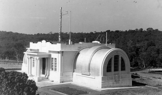 Pavilhão do Serviço Meridiano, edifício concluído, c. 1941