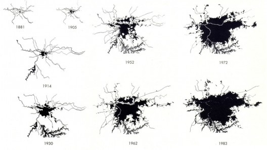 Expansão da mancha urbana do município de São Paulo
