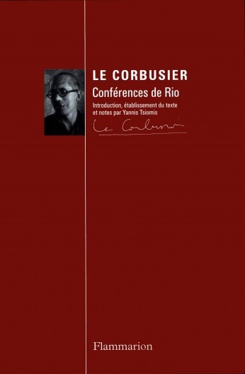 \"Le Corbusier: conférences de Rio\", capa do livro