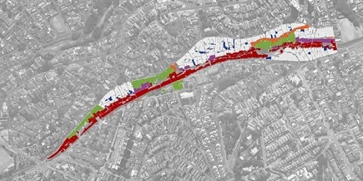 Reurbanização da favela do Sapé, plano de remoções, Rio Pequeno, São Paulo, 2014. Base 3 Arquitetos, arquitetos Marina Grinover, Catherine Otondo e Jorge Pessoa