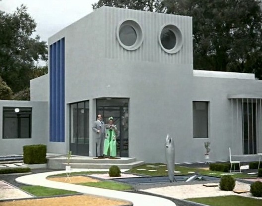 Villa Arpel, a casa modernista, Mon Oncle, filme de Jacques Tati