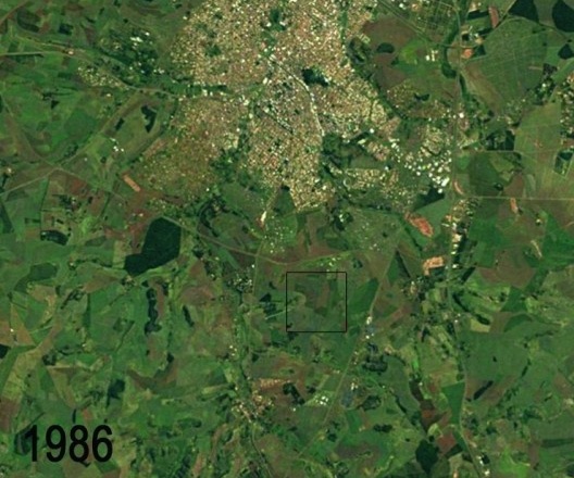 Expansão da zona sul de Ribeirão Preto, 1986