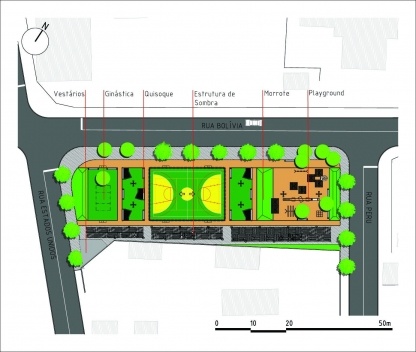 Planta Praça Catatau