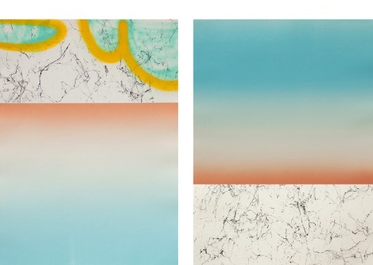 Díptico 1, Study on seamless edges, Glen Lasio, 2017