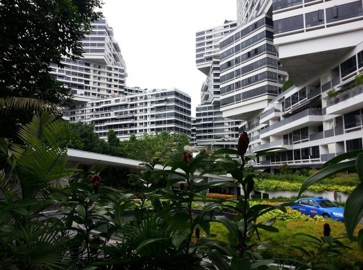 The Interlace, sobreposição de blocos. Cingapura