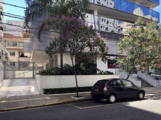 Afloramento do subsolo em Santos