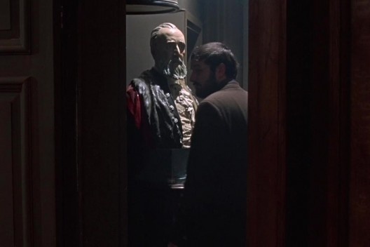 Fotografama do filme Blow Up, de Michelangelo Antonioni