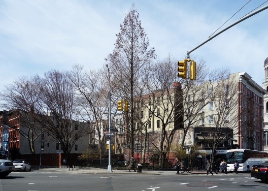 Praça Winston Churchill, esquina da 6th Avenue com Downing Street, Greenwich Village, Manhattan