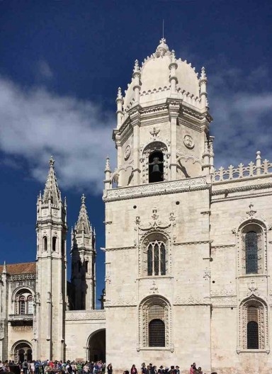 Entrada para Igreja e Mosteiro dos Jerônimos, Lisboa Foto Anita Di Marco