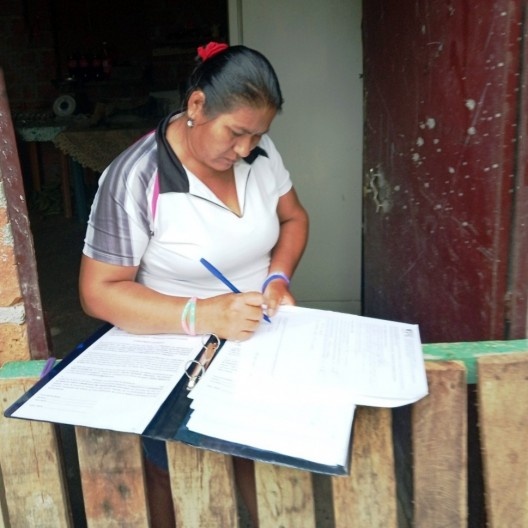 Moradora de Huaquillas, Equador, janeiro 2019