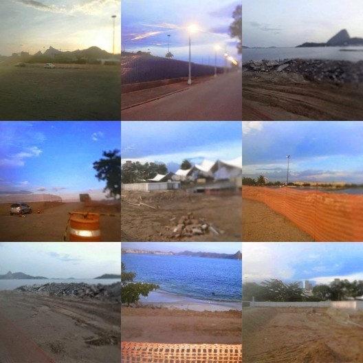 Obras na Marina do Parque do Flamengo