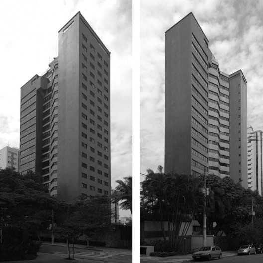 Edifício Golden Hill, vistas a partir do leste e do norte