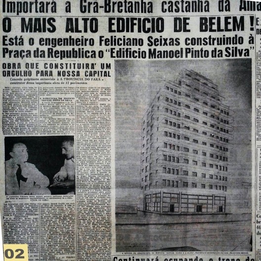 Manchetes do jornal A Província do Pará, 1949/1954