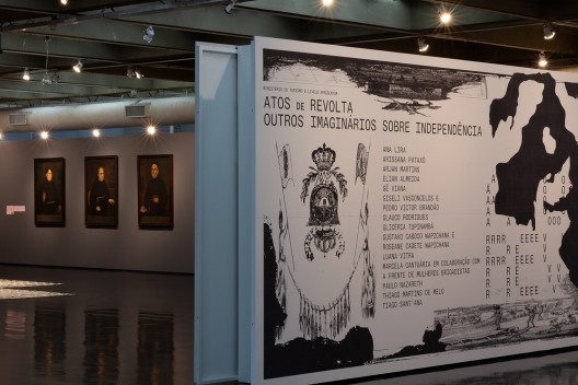 Exposição Atos de revolta: outros imaginários sobre independência. Curadoria de Beatriz Lemos, Keyna Eleison, Pablo Lafuente e Thiago de Paula Souza, MAM Rio, Rio de Janeiro