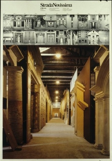 Manifesto di Strada Novissima. 1a Mostra Internazionale di Architettura \"La presenza del passato\", 1980