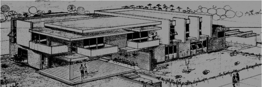 Residência Acácio Colaço de Caldas Barros, 1978. Arquiteto: Hugo Miguel Gimenez Salinas