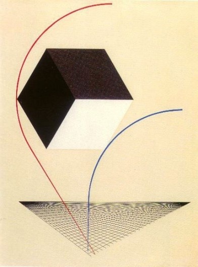 El Lissitzk, Proun, 1925