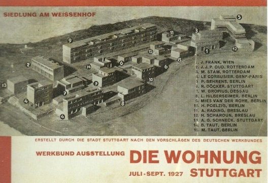 Do Weissenhofsiedlung ao Hansaviertel
