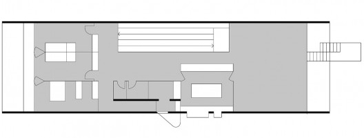 Casa Sergio Mauro Giorgi, planta nível superior, São Paulo, arquiteto Siegbert Zanettini