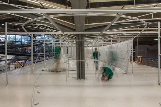 Pavilhão Gife, São Paulo SP Brasil, 2019. Vitor Pena, Victoria Braga, André Vitiello, Inaê Monteiro Negrão, Clara Varandas Abussamra, Luisa Capalbo Menezes, Victor Salviano Isawa e Luiz Gomes da Silva (arquitetura e montagem), Maria Cau Levy e André Stefa