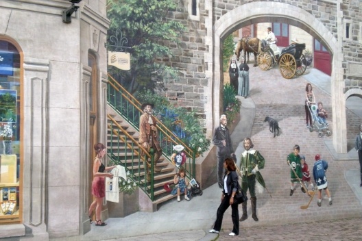 Liana Amaral em Quebec, Canadá