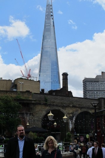 Vistas do arranha-céu The Shard of Grass de Renzo Piano