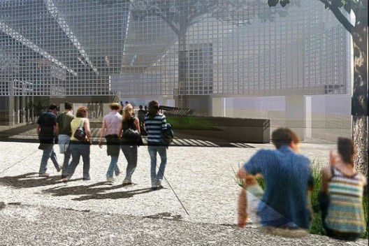 Readequação para o Pateo do Colégio, implantação, cota 745, São Paulo SP Brasil, 2013. Arquiteto Pedro Mendes da Rocha/ Arte 3 Arquitetura