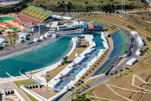 Estádio Olímpico de Canoagem Slalom, Parque Radical, Parque Olímpico de Deodoro, Rio de Janeiro, RJ, Escritório Vigliecca & Associados