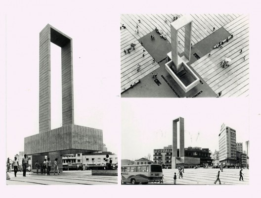 Monovolume: liberdade em equilíbrio, cartão postal, Mary Vieira, 1982