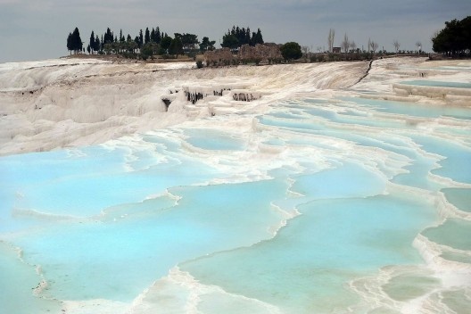 Piscinas calcárias. Pamukkale, 2012
