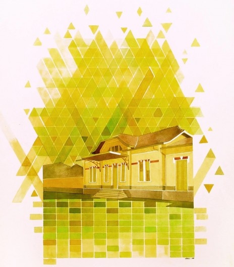 Pintura de Atalie Rodrigues Alves