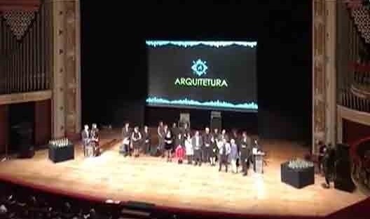 Carmen Silva discursa ao ser agraciada com o Prêmio APCA 2016, modalidade Arquitetura, categoria Apropriação Urbana