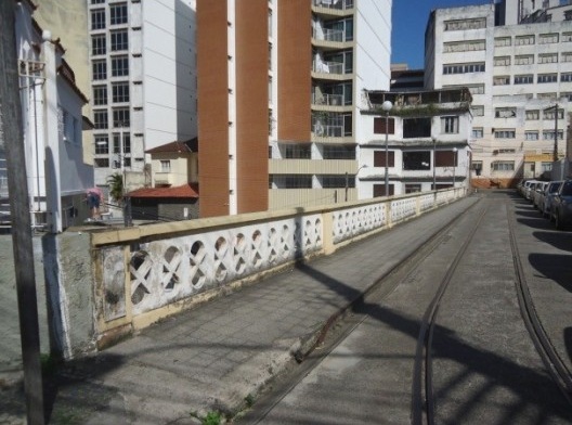 Viaduto Caramuru, detalhe do guarda-corpo, Vitória ES