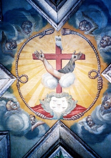 Teto da galilé do Convento de Santo Antônio, Igarassu PE, 2009