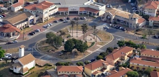 Vista aérea da região central do empreendimento Vila Flora, Sumaré