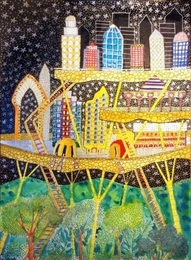 Bauci, série “Cidade invisível de Ítalo Calvino”