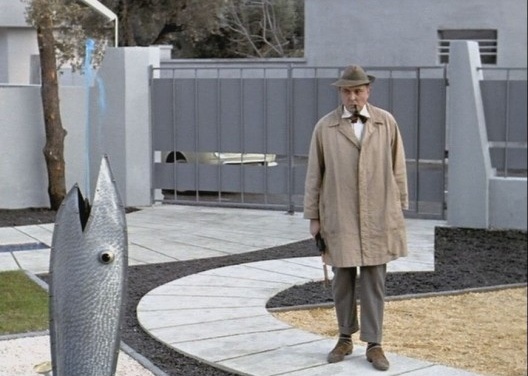 Casa Arpel, cena de Meu Tio (Mon Oncle), filme de Jacques Tati