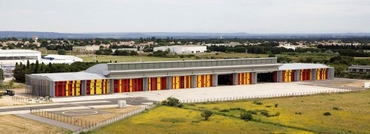 Centro de manutenção de helicópteros do Grupo de Segurança Civil, Nimes Garons, França
