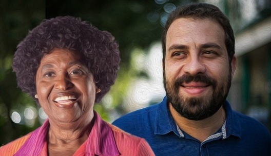 Benedita da Silva e Guilherme Boulos