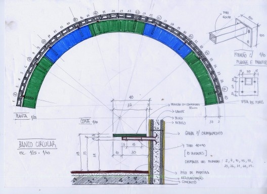 Reforma e ampliação O2 Filmes, croquis, São Paulo SP Brasil, 2013. Arquiteta Cristina Xavier
