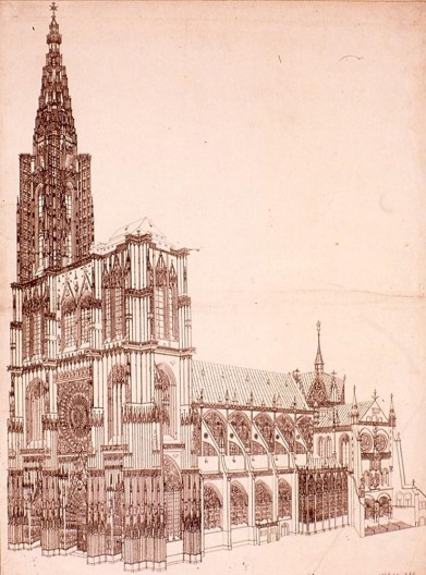 Jean Striedbeck, Catedral de Estrasburgo, 1750