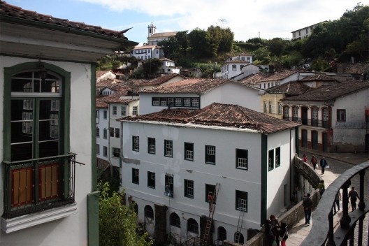 Vista da cidade a partir da Casa do Conto, Ouro Preto MG