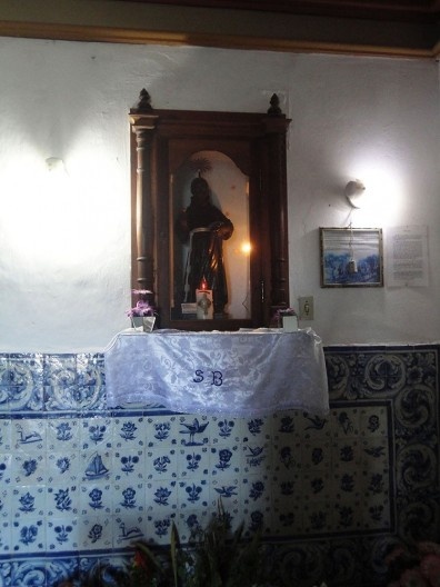 Oratório São Benedito, sala da portaria, Convento de Cairu BA