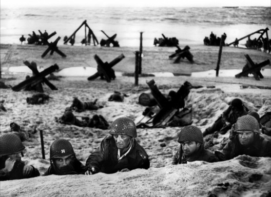 Cena do filme Mais longo dos dias (The Longest Day), direção de Ken Annakin, Darryl F. Zanuck, Bernhard Wicki, Andrew Marton e Gerd Oswald, 1962