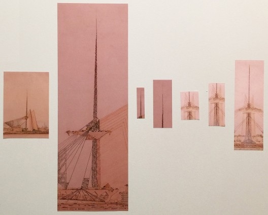 Point Park Civic Center, 1947, Frank Lloyd Wright, mostra “The Human Insect: Antenna Architectures 1887-2017”