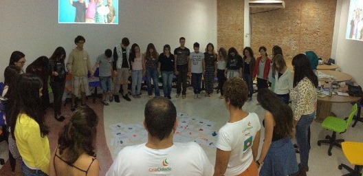 Oficina de preparação e sensibilização na Belas Artes