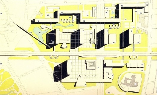 Affonso Eduardo Reidy, projeto do Centro Cívico da Cidade do Rio de Janeiro, 1948