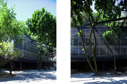 Edifício Beta, Campus da PUC-Rio, Rio de Janeiro. Arquitetos Marcos Favero, Andres Passaro e Diego Portas