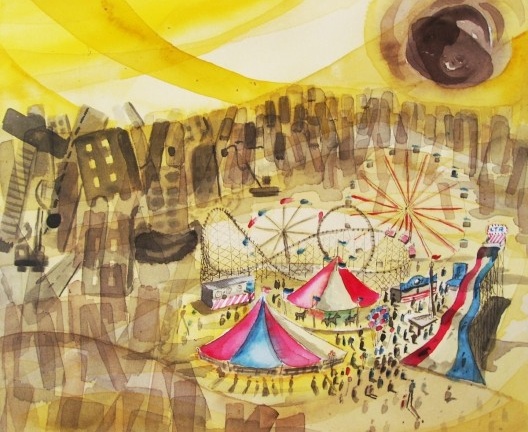 Sofronia, Lutero Pröscholdt. Série Cidades invisíveis